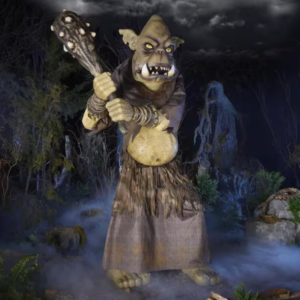 8 FT Ani8 FT Animated Tumble the Troll Halloween Decoration – Giant LED Animatronicmated Tumble the Troll Halloween Decoration – Giant LED Animatronic
