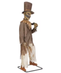 6.5 FT Animated Soul Slasher Halloween Decoration – Grave & Bones LED Animatronic